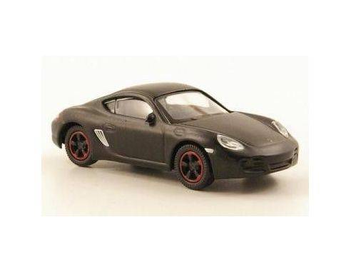 Schuco 25821 PORSCHE CAYMAN S BLACK 1/87 Modellino