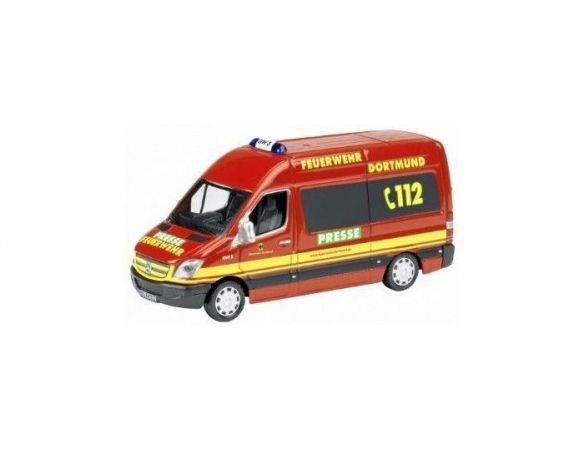 Schuco 25824 MERCEDES BENZ SPRINTER II FW PRESSE Modellino