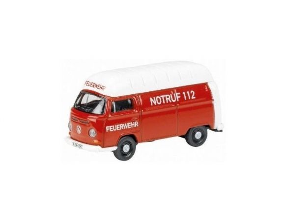 Schuco 25827 VW T2A FEUERWEHR 1/87 Modellino