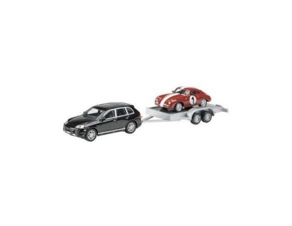 Schuco 25836 SET PORSCHE PORSCHE CAYENNE + 356 Modellino