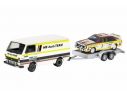 Schuco 25877 SET AUDI TEAM 2 PCS. 1/87 Modellino