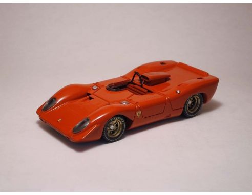 Best Model BT9220 FERRARI 312 P SPYDER 1969 PROVA RED 1:43 Modellino
