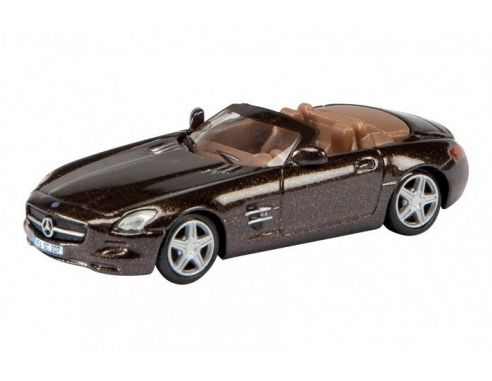 Schuco 25981 MB SLS AMG BROWN 1/87 Modellino