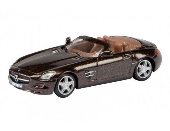 Schuco 25981 MB SLS AMG BROWN 1/87 Modellino