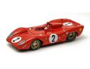 Best Model BT9221 FERRARI 312 P SPYDER N.2 ACCIDENT MONZA 1969 P.RODRIGUEZ-P.SCHETTY 1:43 Modellino