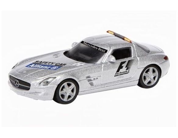 Schuco 25990 MB SLS SAFETY CAR F1 2011 1/87 Modellino