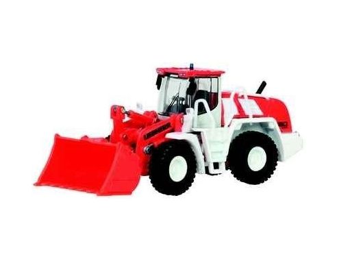 Schuco 26029 LIEBHERR RADLADER 550 WHITE-RED 1/87 Modellino