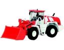 Schuco 26029 LIEBHERR RADLADER 550 WHITE-RED 1/87 Modellino