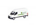 Schuco 26037 VW CRAFTER JOHN DEERE WHITE 1/87 Modellino