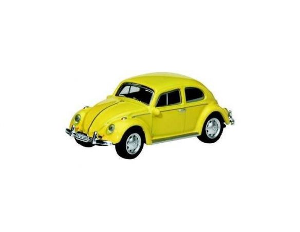 Schuco 26047 VW BEETLE YELLOW 1/87 Modellino