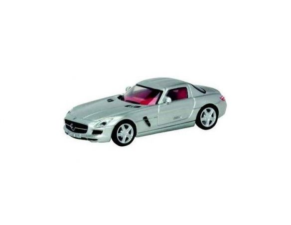 Schuco 26049 MB SLS AMG COUPE SILVER 1/87 Auto 1/87