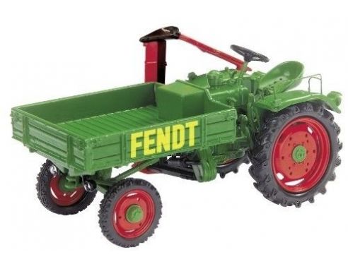 Schuco 2625 FENDT CON CASSONE ANTERIORE 1/43 Modellino