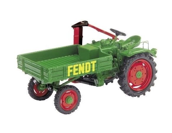 Schuco 2625 FENDT CON CASSONE ANTERIORE 1/43 Modellino