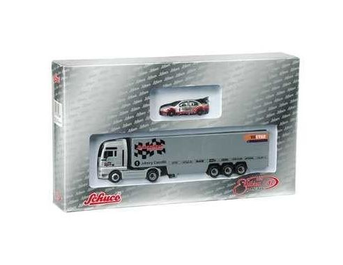 Schuco 26907 SET 2002 IRMSCHER + MAN TGA V8 STAR Modellino