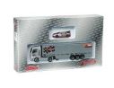 Schuco 26907 SET 2002 IRMSCHER + MAN TGA V8 STAR Modellino