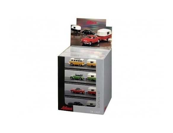 Schuco 26940 ASSORTIMENOTO 12 PZ.CAMPER 2011 1/87 Modellino