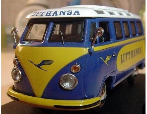 Schuco 2715 VW SAMBA LUFTHANSA 1/43 Modellino