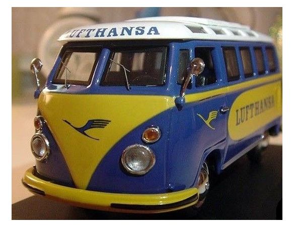 Schuco 2715 VW SAMBA LUFTHANSA 1/43 Modellino