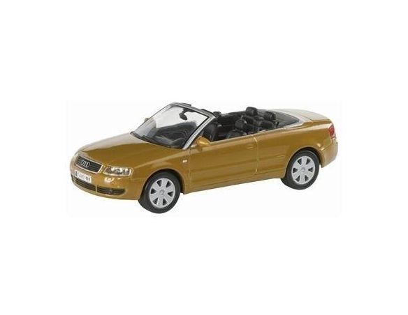 Schuco 27222 AUDI A4 CABRIO LIGHT BROWN 1/43 Modellino