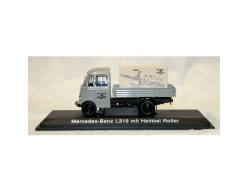 Schuco 2912 MB L319 PRITSCHE 1/43 + PICCOLO Modellino