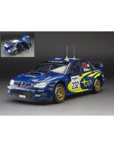 SUNSTAR SS5583 SUBARU IMPREZA N.232 GOODWOOD FESTIVAL OF SPEED 2007 COLIN MC RAE 1:18 Modellino
