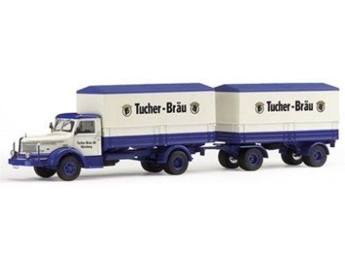 Schuco 3036 KRUPP TITAN 'TUCHER' 2 AXLES 1/43 Modellino