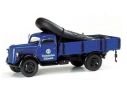 Schuco 3053 OPEL BLITZ WITH CANOTTO 1/43 Modellino