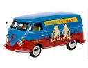 Schuco SH3079 VW T 1 KASTEN BLUE/RED 1:43 Veicoli Commerciali
