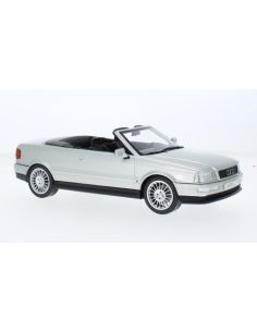 MODELCARGROUP MCG18373 AUDI 80 CABRIO 1991 SILVER 1:18...
