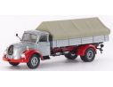Schuco 3165 MAGIRUS S6500 MIT ZELTPLANE 1/43 Modellino