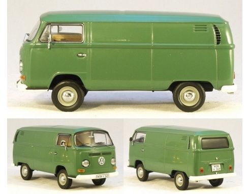 Schuco 3211 VW BUS T2A KASTENWAGEN GREY 1/43 Modellino