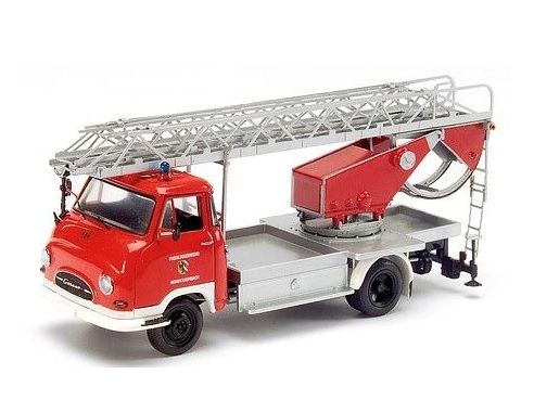 Schuco 3241 HANOMAG GARANT FW DREHLEITER 1/43 Modellino