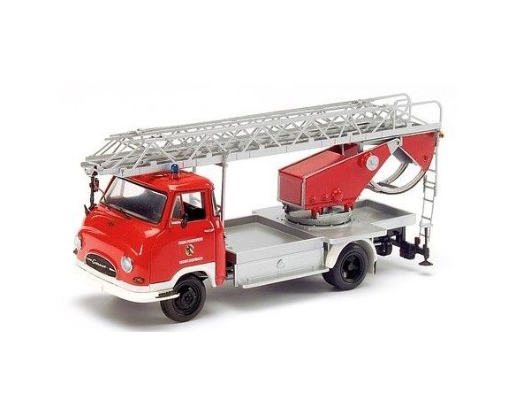 Schuco 3241 HANOMAG GARANT FW DREHLEITER 1/43 Modellino