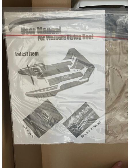 Barca Volante RTF Walkera Flying Boat 058 Hydrofoam Radiocomando