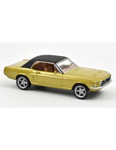 NOREV NV270569 FORD MUSTANG COUPE' 1968 GOLD JET CAR 1:43...