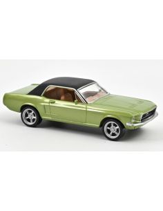 NOREV NV270585 FORD MUSTANG COUPE' 1968 METALLIC GREEN...