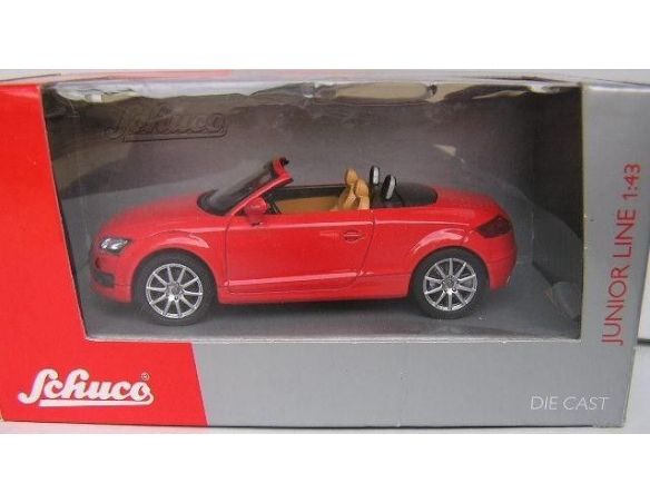 Schuco 3311008 AUDI TT ROADSTER RED 1/43 JUNIOR LIN Modellino