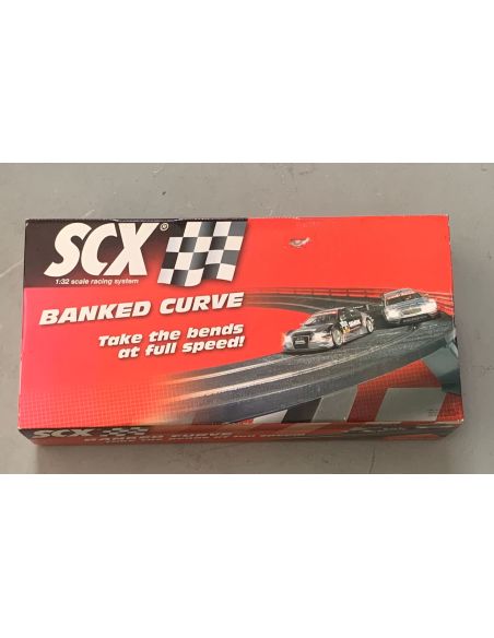 SCX 88680 Accessori Pista Curva Inclinata 1:32 Racing System Scatola Rovinata SCX 88680 Accessori Pista Curva Inclinata 1:32 Racing System Scatola Rovinata