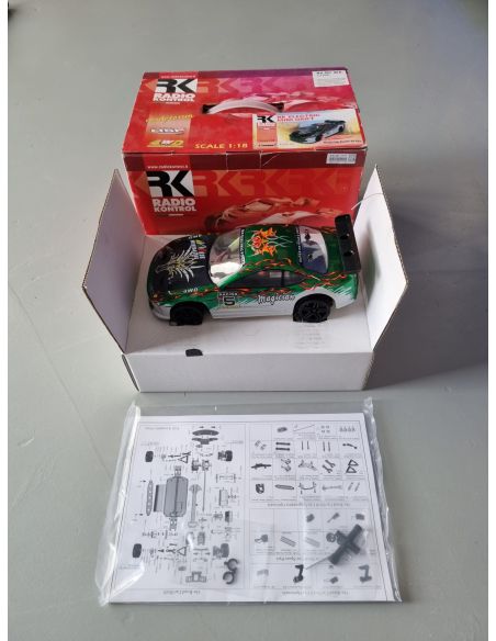 Radio Kontrol 4300-02 Auto Drift RTR Magician Drift Green 1:18 Radiocomando