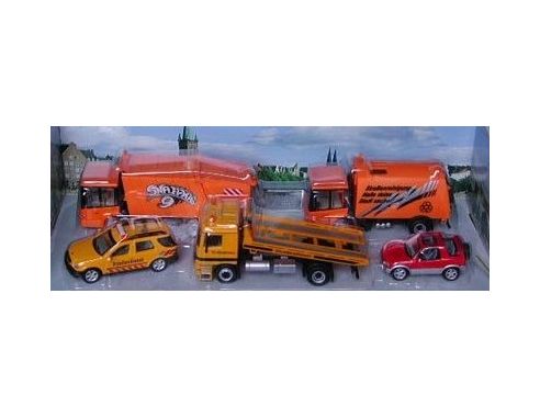 Schuco 3316123 SET SERVIZIO MUNICIPALE 1/72 1 AUTO Modellino