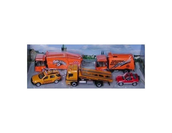 Schuco 3316123 SET SERVIZIO MUNICIPALE 1/72 1 AUTO Modellino