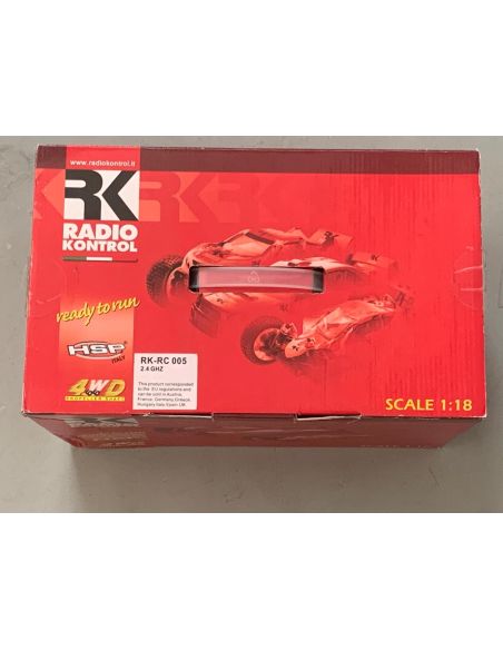 Radio Kontrol 4400-01 Fuoristrada Mini Dakar RTR Dakar Gold 1:18 Radiocomando SCATOLA ROVINATA