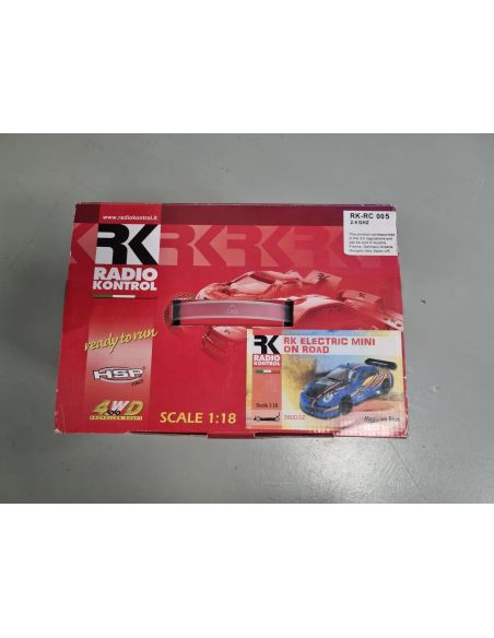 Radio Kontrol 3800-02 Auto RTR Magician Blue 1:18 Radiocomando SCATOLA ROVINATA