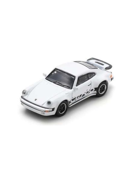 SCHUCO SH452676900 PORSCHE 911 TURBO (930) WHITE (DIE CAST) 1:87 Modellino