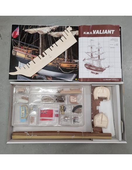 Mini Mamoli MV81 H.M.S. Valiant Brigantino inglese Kit Navi 1:66 Modellino