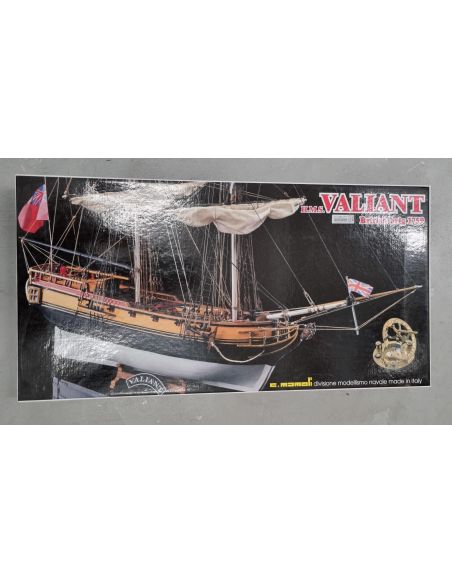 Mini Mamoli MV81 H.M.S. Valiant Brigantino inglese Kit Navi 1:66 Modellino