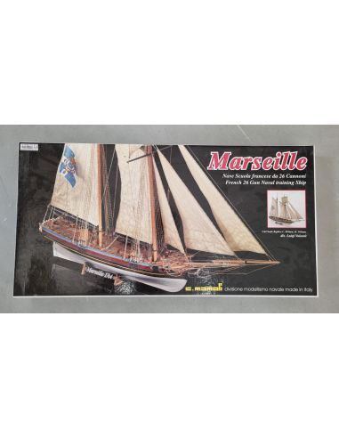 Mini Mamoli MV25 Marseille Goletta francese 1764 Kit nave 1:64