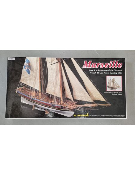 Mini Mamoli MV25 Marseille Goletta francese 1764 Kit nave 1:64