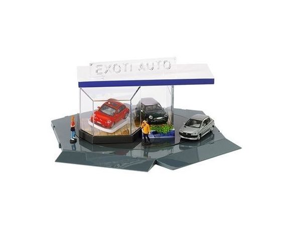Schuco 3316329 SET VENDITA AUTO VETRINA AUTOSALONE Modellino