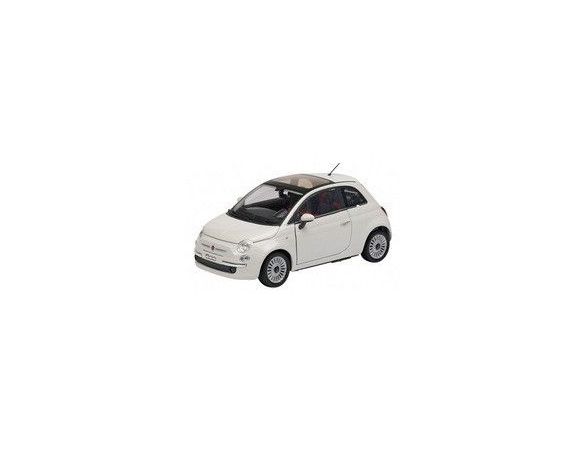 Schuco 3317103 FIAT NUOVA 500 WHITE 1/24 Modellino